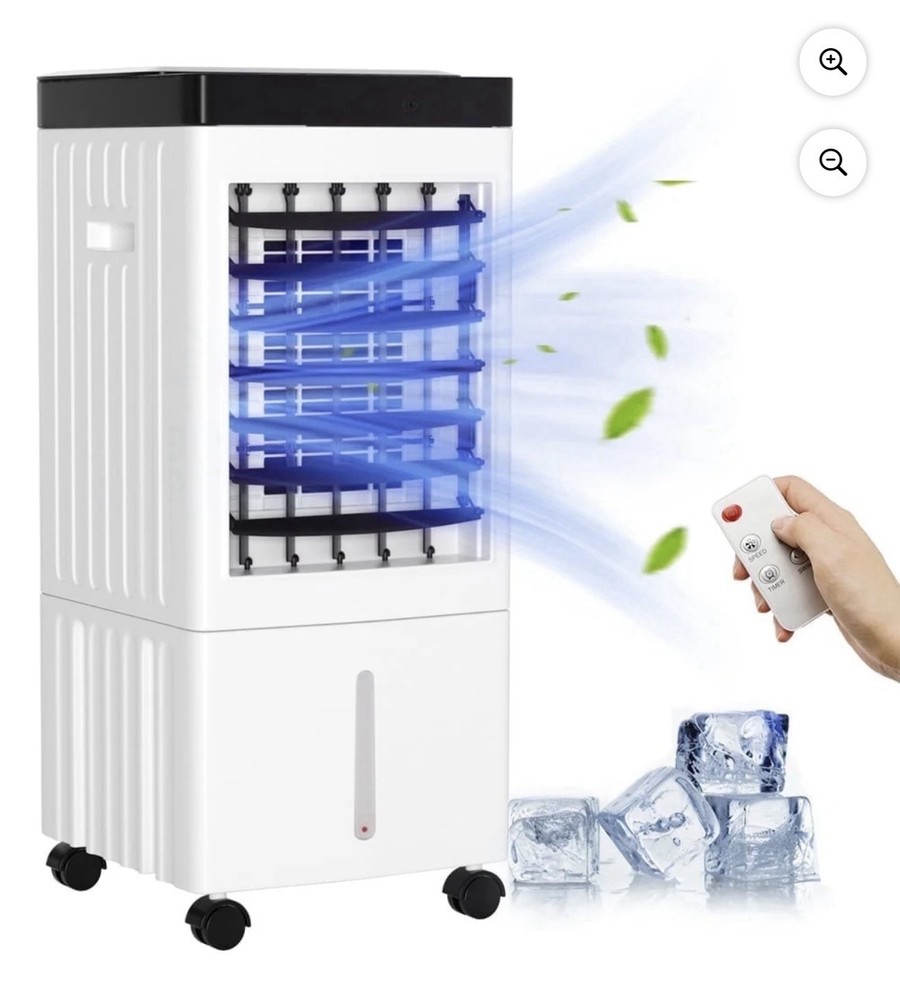 Portable 10L Evaporative Air Conditioner 3-IN-1 Evaporative Cooler