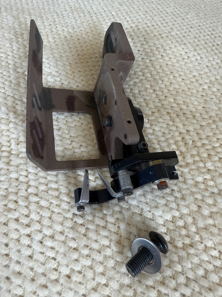 Vintage Dual Slab Archery Overdraw Rest