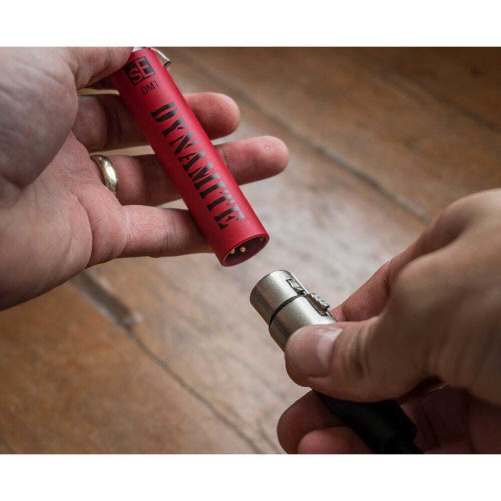 sE Electronics DM1 Dynamite Active In-line Mic Preamp with 28dB Gain