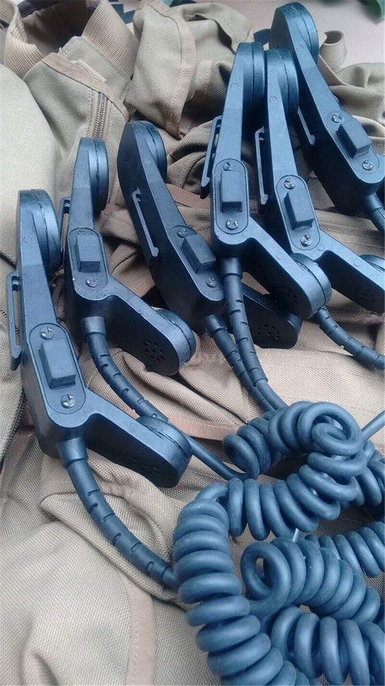 H250 Military Tactical Handle Handset Communication Handheld Microphone