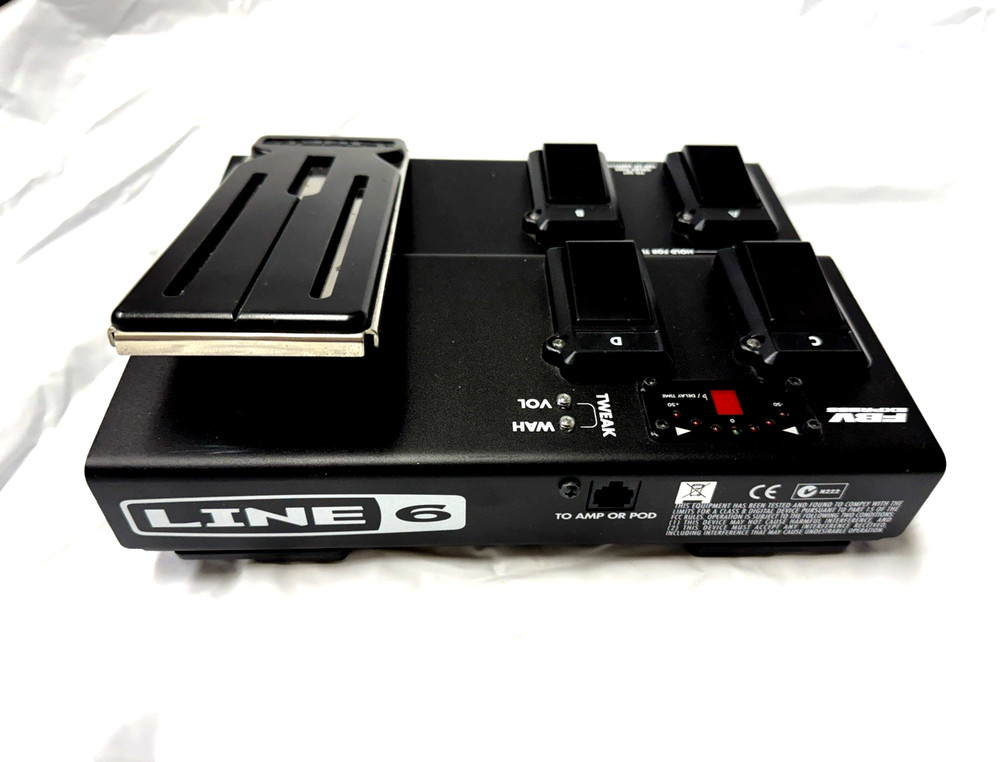 Line 6 POD DXT Multi-Effects Processor & FBV Foot Controller Set Used Tested .