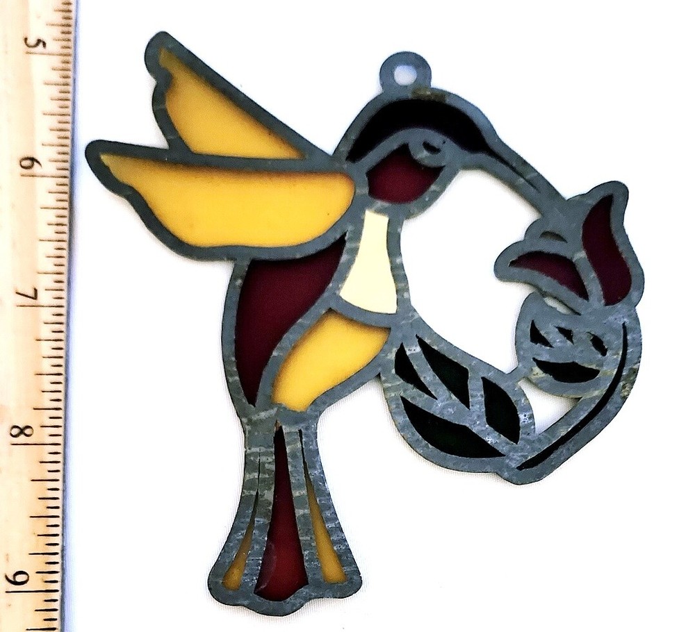Very Nice 4" Suncatcher Hummingbird