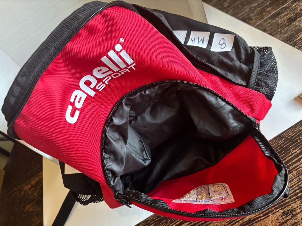 Capelli Sport Soccer Backpack Red w/ IUFC Patch