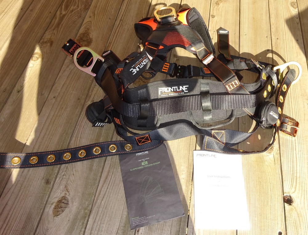 Frontline Fall Protection 100CTB-S Full Body Harness size S....NEW