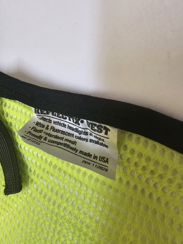 " Radio Communications" High Vizibility Reflective Vest