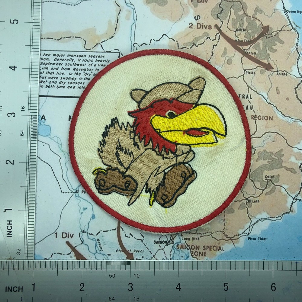 Patch , 25th Aviation Company Jayhawk patch , H1