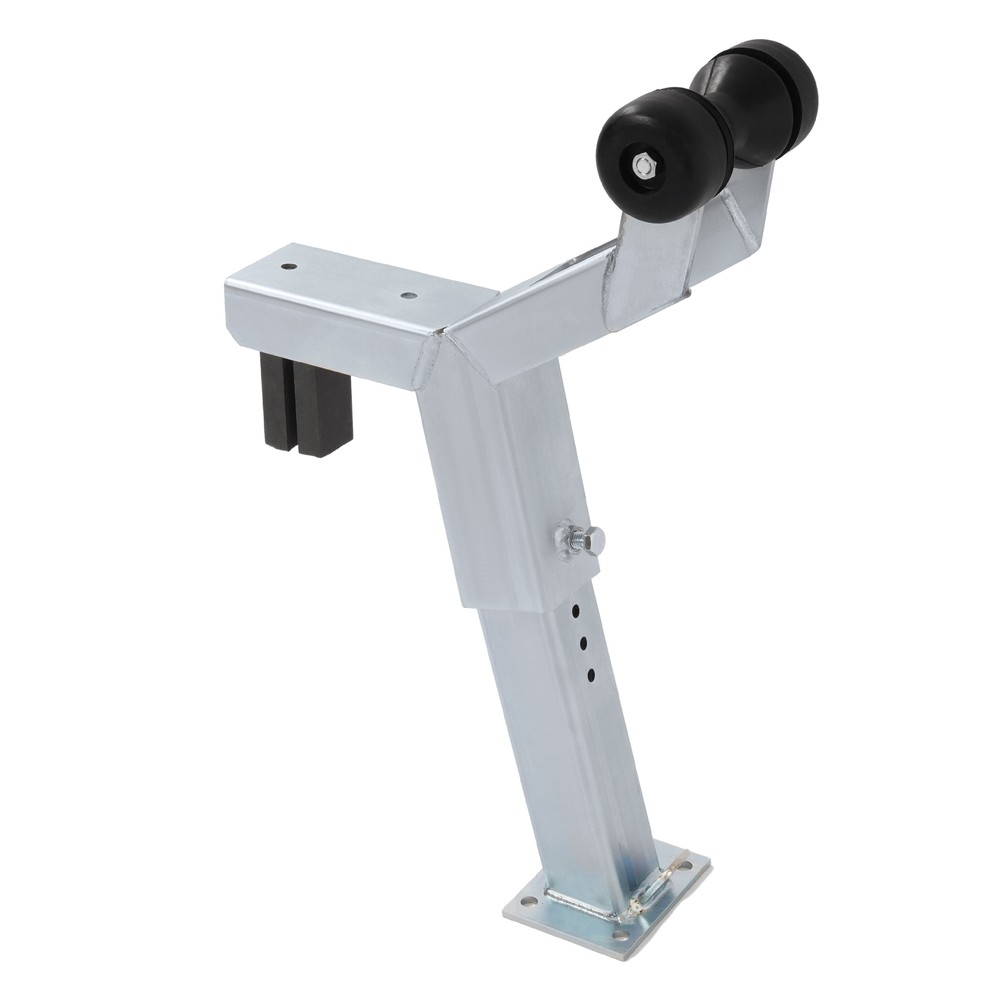 Adjustable Short Nose Boat Trailer Winch Stand With Roller Universal Galvanized