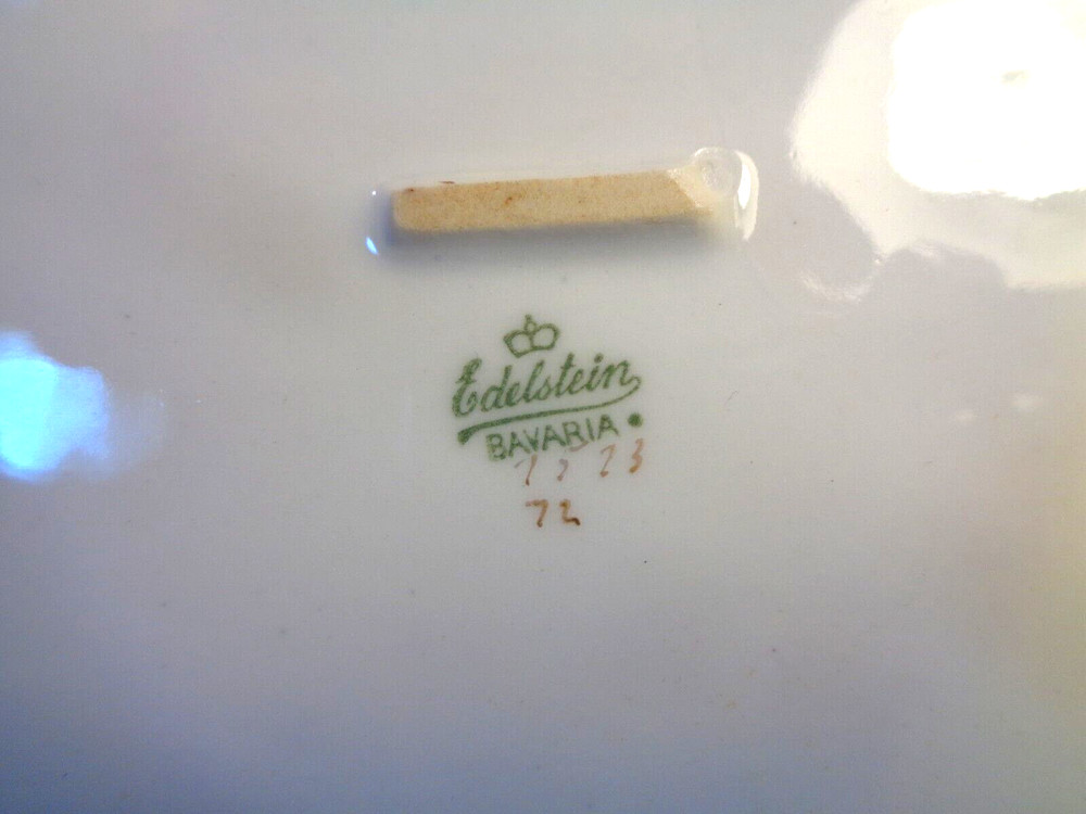 Edelstein 9 3/4" Rectangular Serving Bowl, Edelstein Bavaria (Used/EUC)