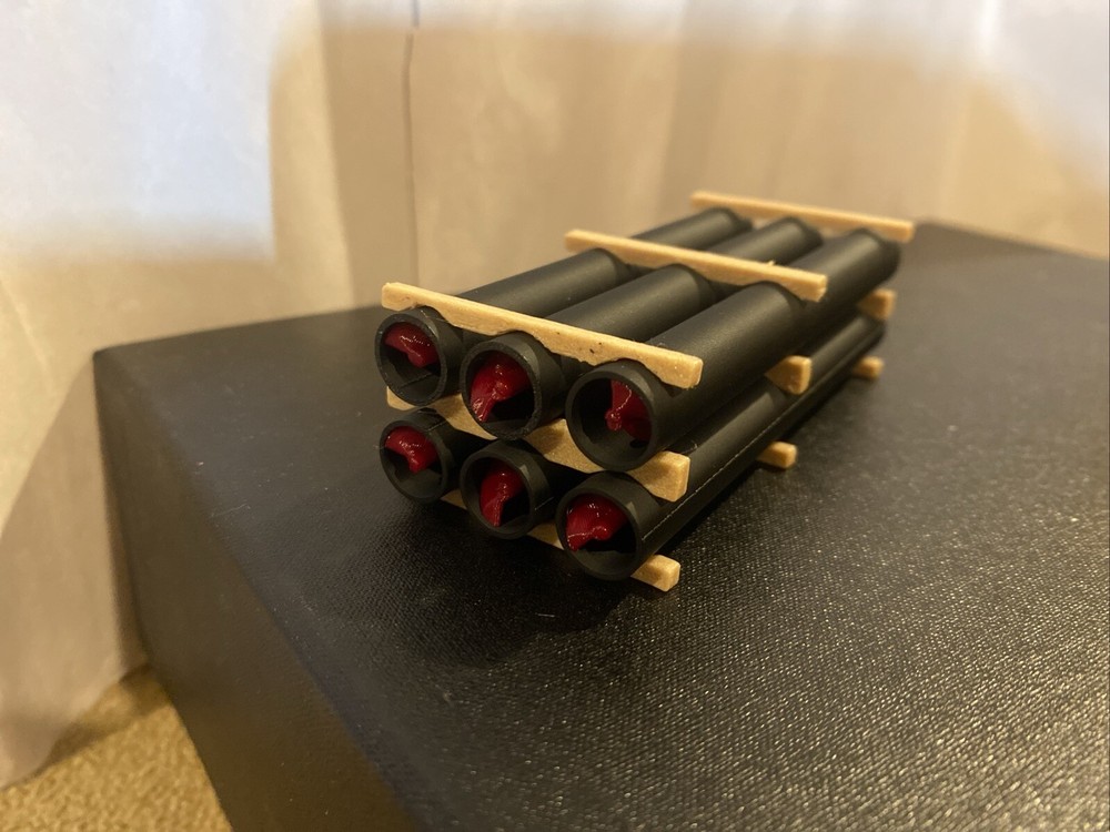 1/64 Scale 24 Inch Auger And pipe Load with Load Lumber (￼Read Please )