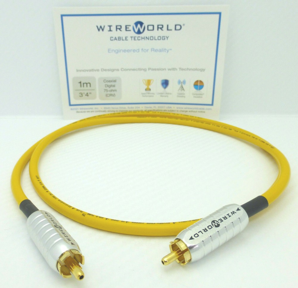 WireWorld Chroma 7 Coaxial Digital Cable 1 meter