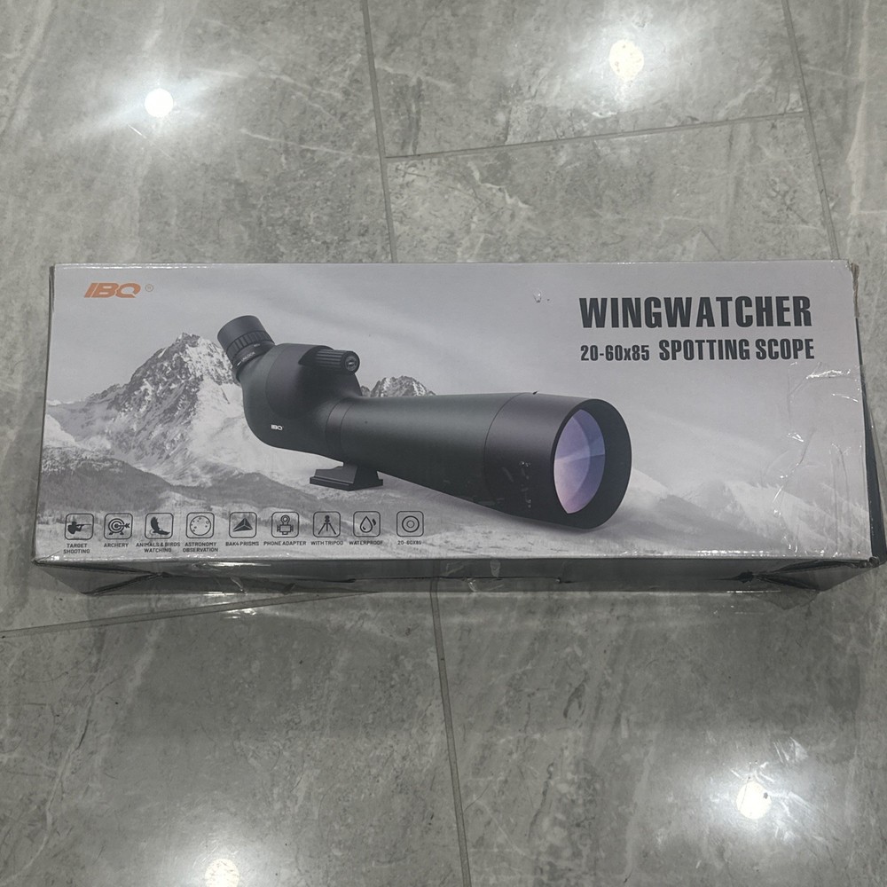 IBQ Wingwatcher 20-60x85 Spotting Scope