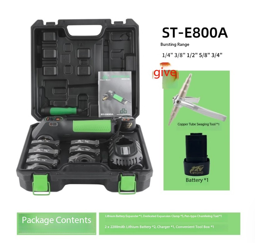 Electric Flaring Tool ST-E800A Eccentric Tube Expander and Flaring Tool