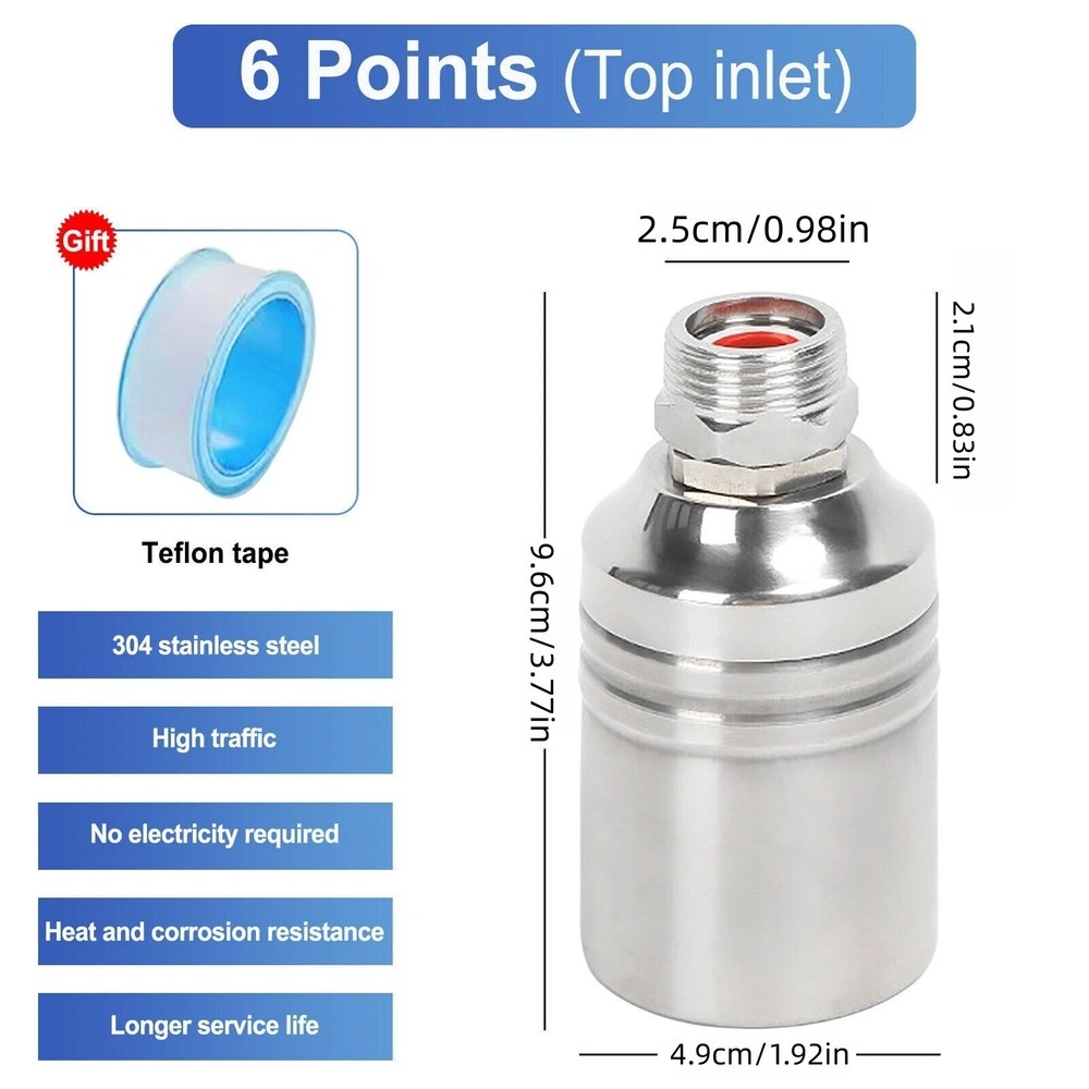 Reservoir Automatic Water Level Control Valve Float Valve Professional Grade