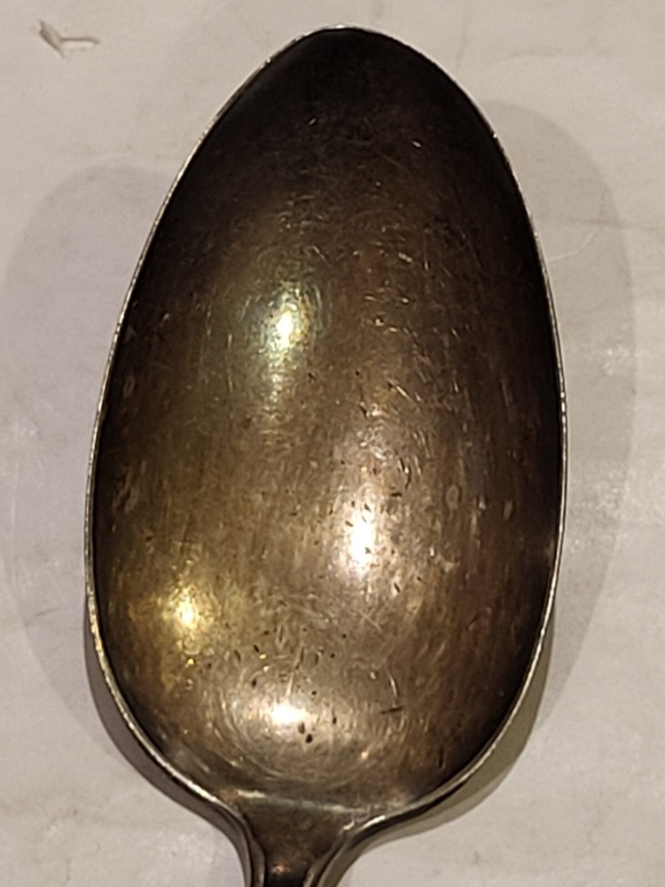 8-inch Stratford Silver Co. AX2 spoon, 1907