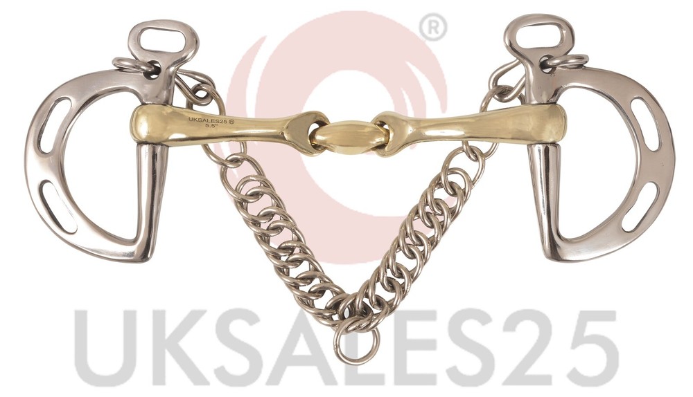 Kimblewick Verbindend Angled Double Jointed Bit (UKSALES25®) *SAME DAY DISPATCH*