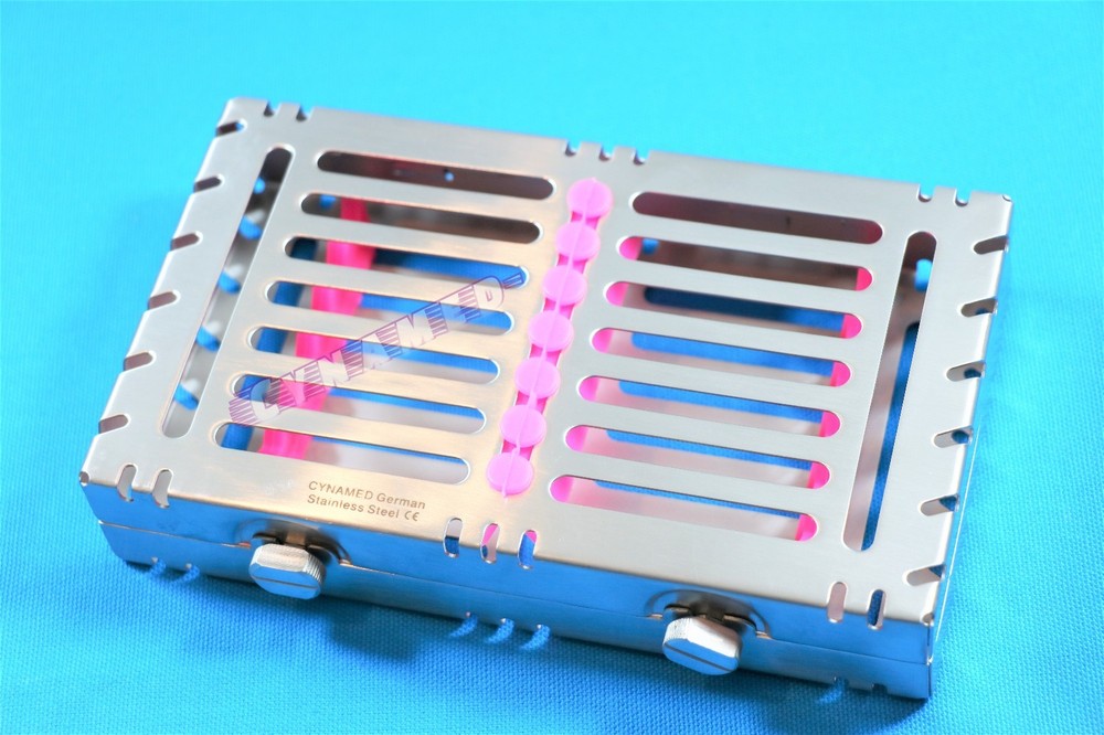 STERILIZING RACK FOR 7 INSTRUMENTS DETACHABLE PREMIUM GRADE GERMAN 2PCS