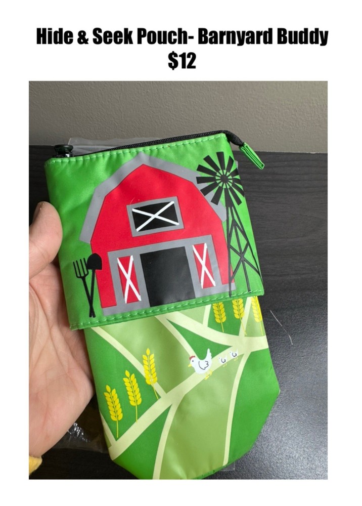 THIRTY ONE Hide & Peek Pouch AG58 Barnyard Buddy