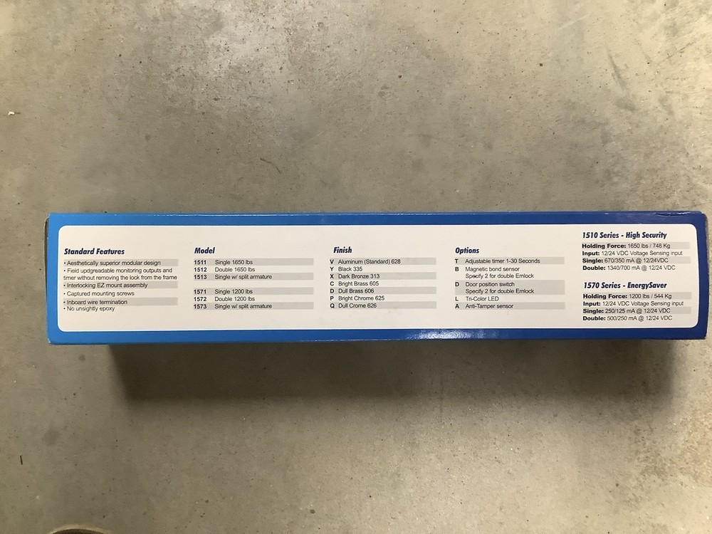 SDC Emlock 1511v Door Magnet