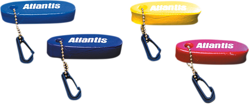 ATLANTIS - A1952 - Key Float with Snap Hook - Blue
