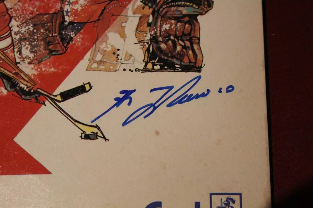 1976 Canada Cup Programs Signed Bobby Hull Guy Lafleur 2 Variations Ticket Stubs