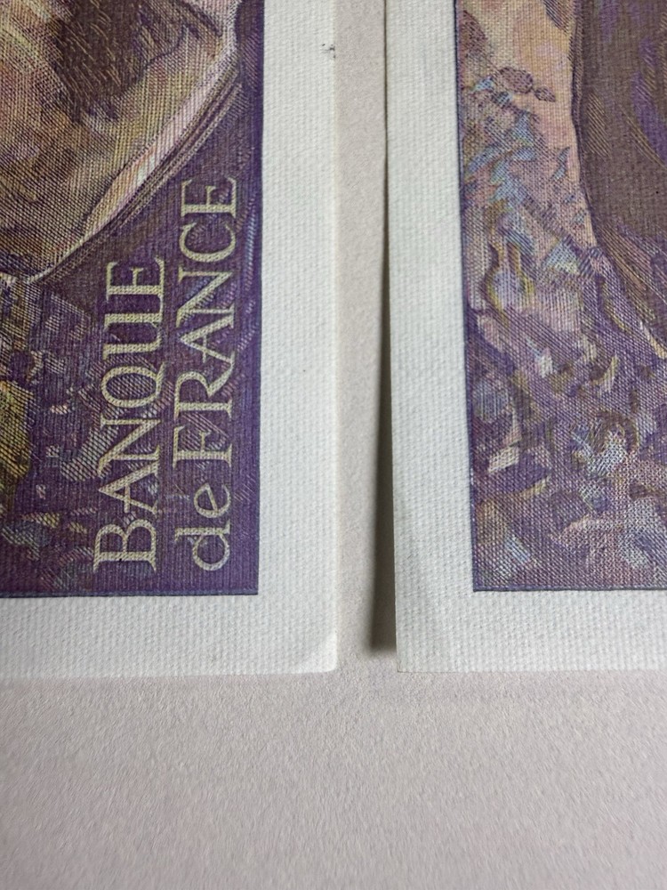 France 20 Francs 1983 Debussy 3 Consecutive UNC Notes