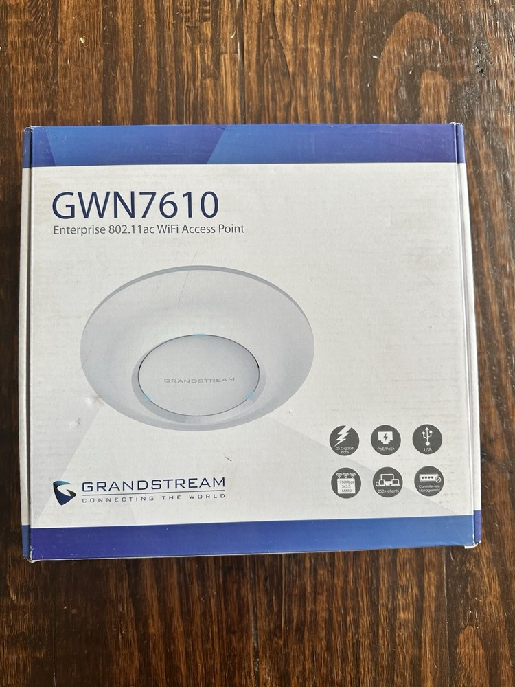 Grandstream GWN7610 Access Point - White
