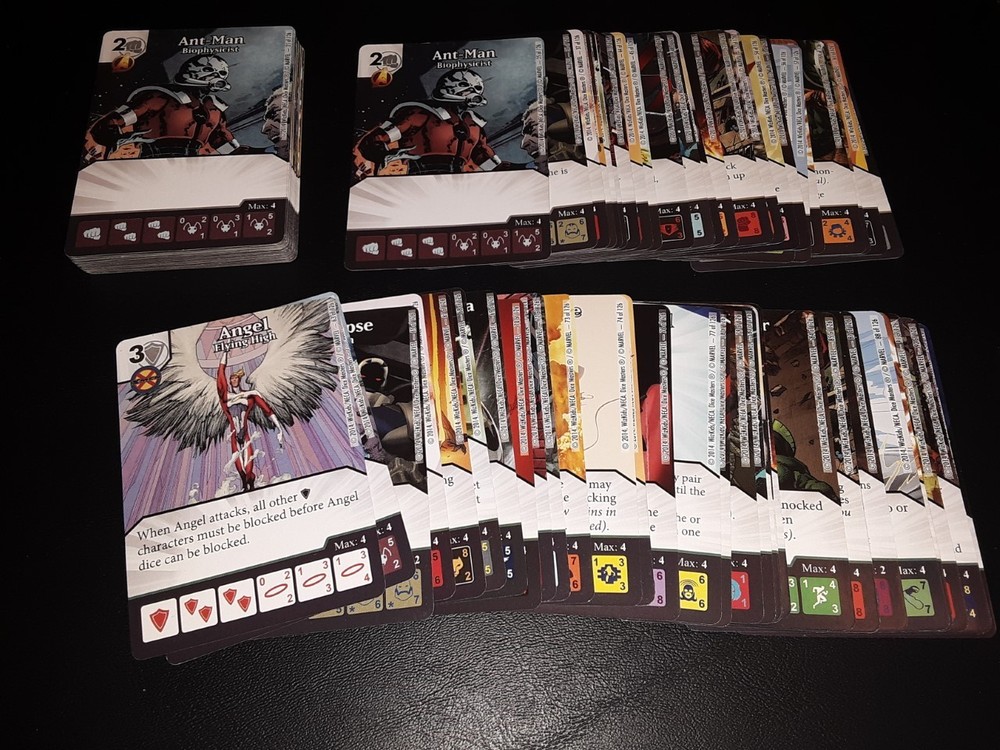 Dice Masters - Uncanny X-Men - Starter/C/C/UC run plus 3 dice per
