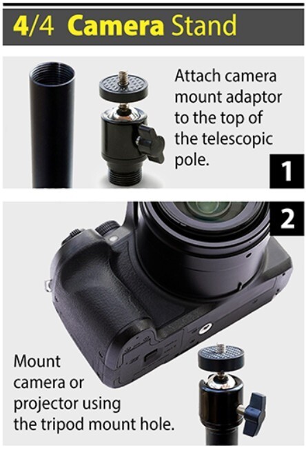 MaximoLife Tablet Stand Camera Mount Adaptor