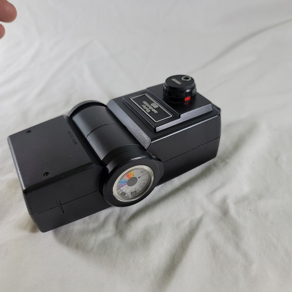 Vivitar 283 Auto Thyristor Shoe Mount Vintage Camera Flash - Untested
