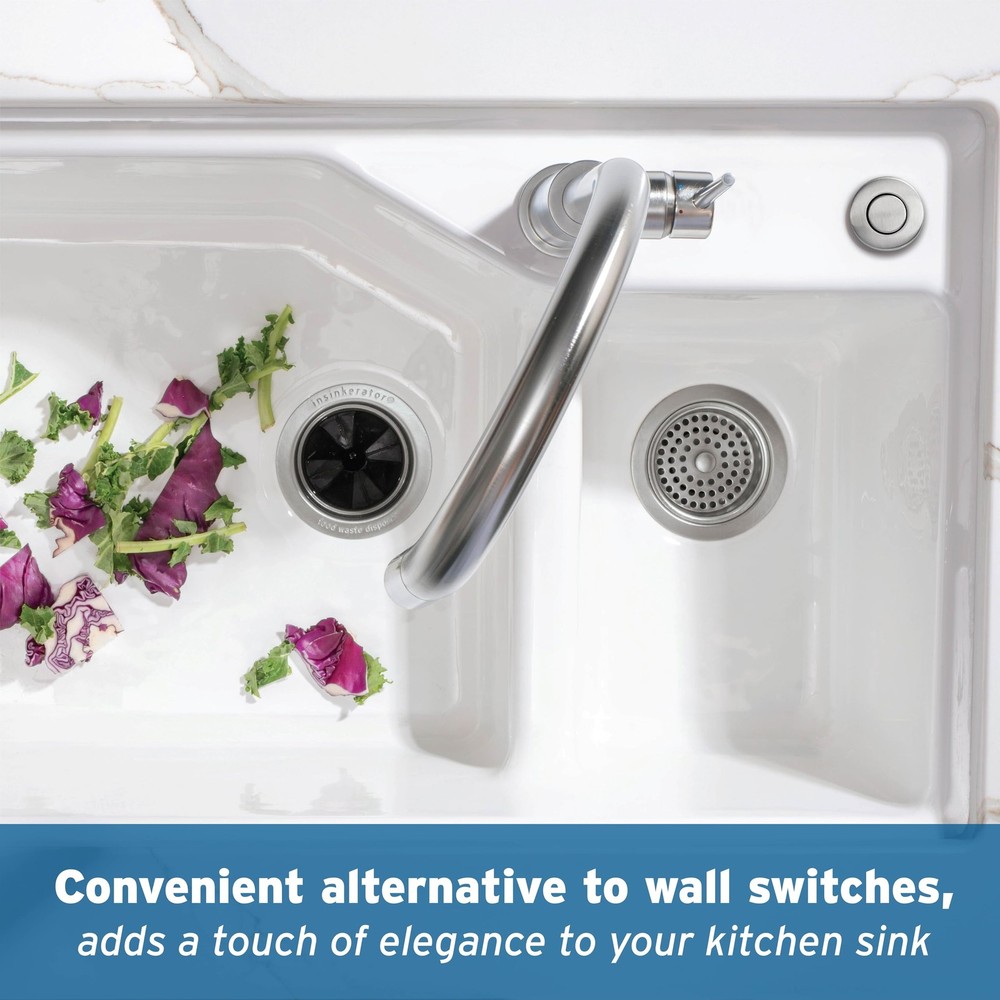 INSINKERATOR Air Switch Decorative Button for INSINKERATOR Dual Outlet Garbage D