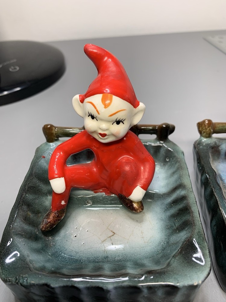 Elf 1950’s Vintage Ashtray Candy Dish