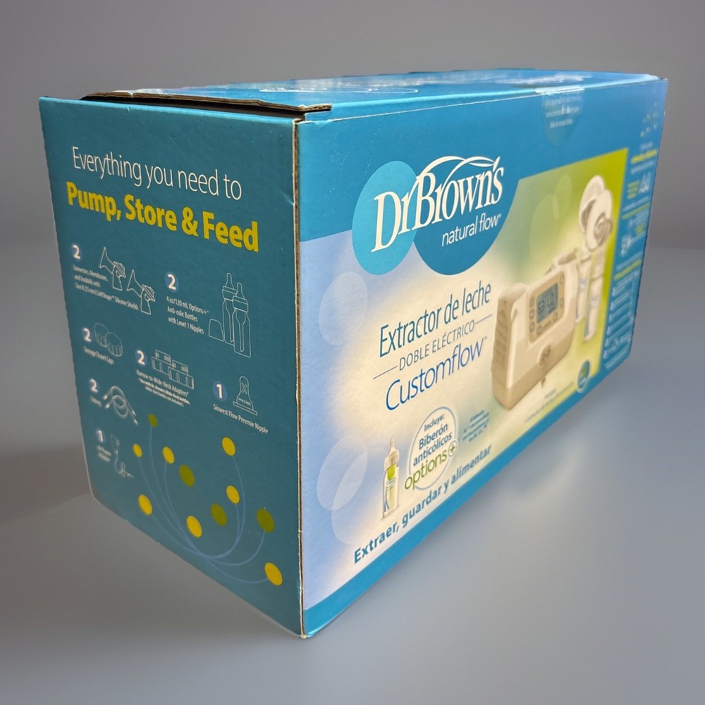 Dr. Brown’s Customflow Double Electric Breast Pump #N3632 (TC)