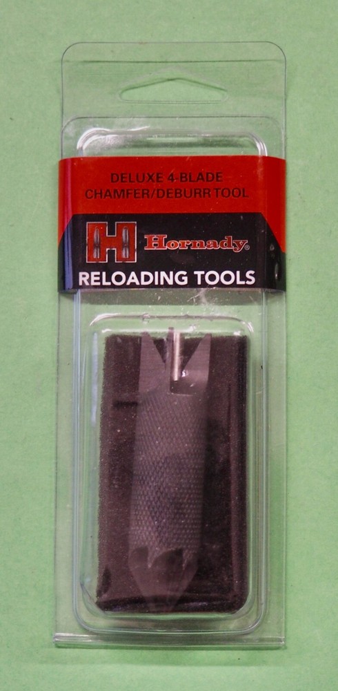 Hornady Deluxe 4-Blade Chamfer/ Deburring Tool-(050117)-NIP