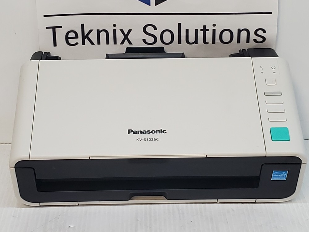 Panasonic KV-S1026C Duplex USB Personal WorkGroup Document Scanner No AC Adapter