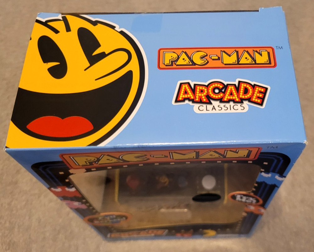 Basic Fun, Arcade Classics Pac-man Retro with Color LED - New in Box!!!