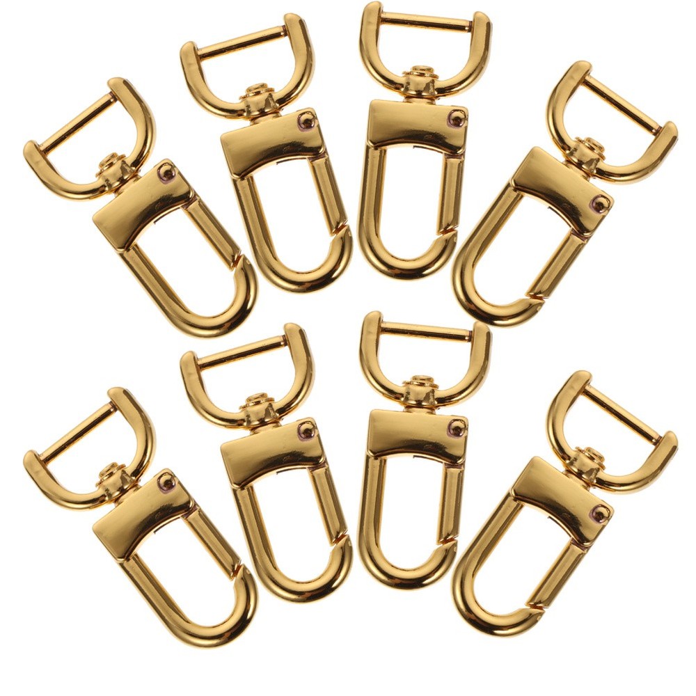 8 Pcs Swivel Hooks for Purses Handbag Side Clips Strap Accessories Buckle