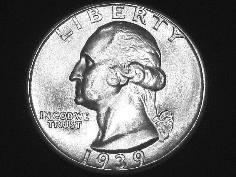 1939 Washington Quarter -- Very Choice Uncirculated