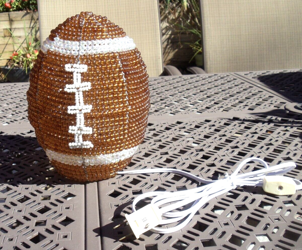 Beaded land: Football Nightlight