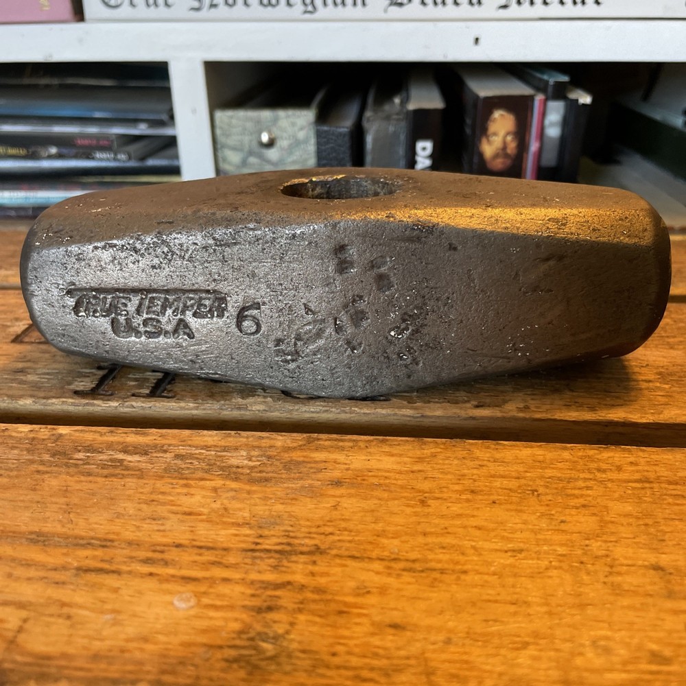Vintage True Temper  6 lb Nevada Pattern Blacksmith Mini Sledge Hammer Head USA