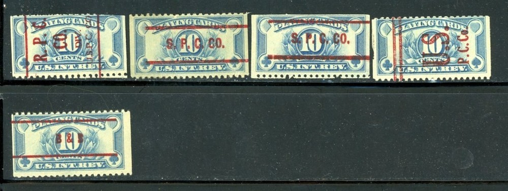 US Scott # RF23 - Used - 5 Stamps                (10-C252)