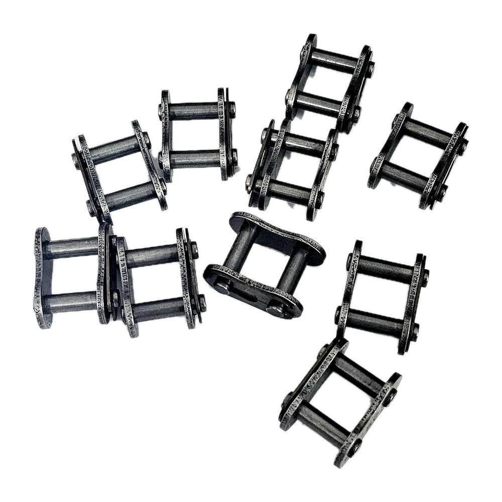 10 Pack #50 Roller Chain Connecting Links, Master Connector Link