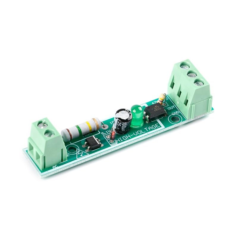 3Pcs 1Channel AC Optocoupler Module 220V Voltage Detect Optocoupler Isolation