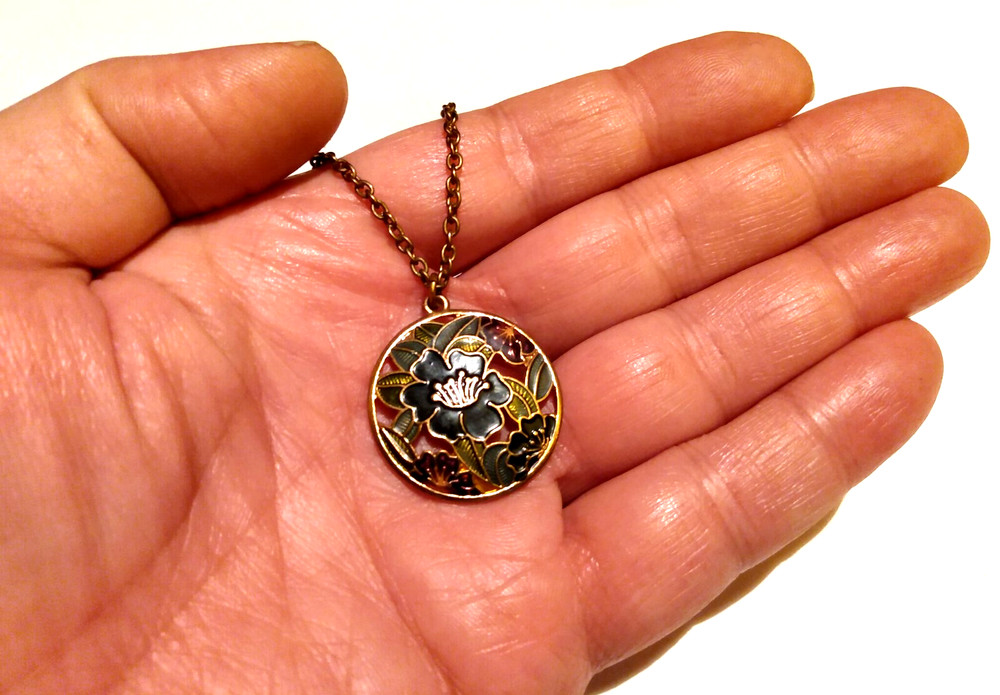 Haunted Ghost Necklace, The Botanical Garden Ghost!