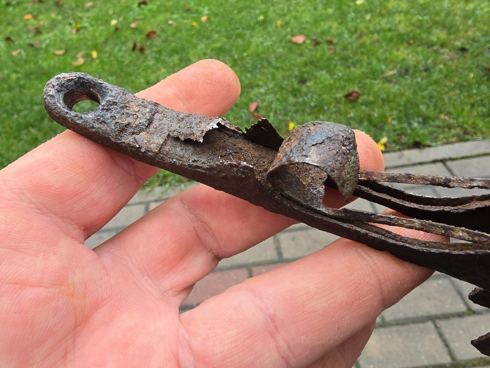 WW2 Accessories MP from the German bunker relic.