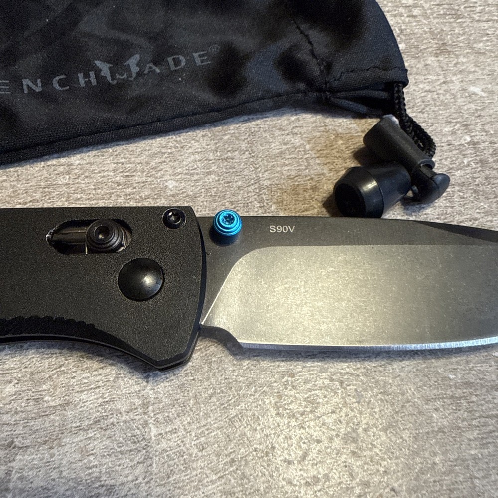 Bugout 535 Black Aluminum Handle M390 Black Blade Authenticity Unverified