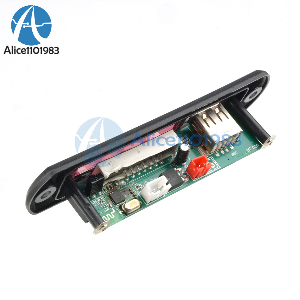 9V 12V Car MP3 WMA Decoder Board Audio Module Bluetooth 5.0 Music Remote Control