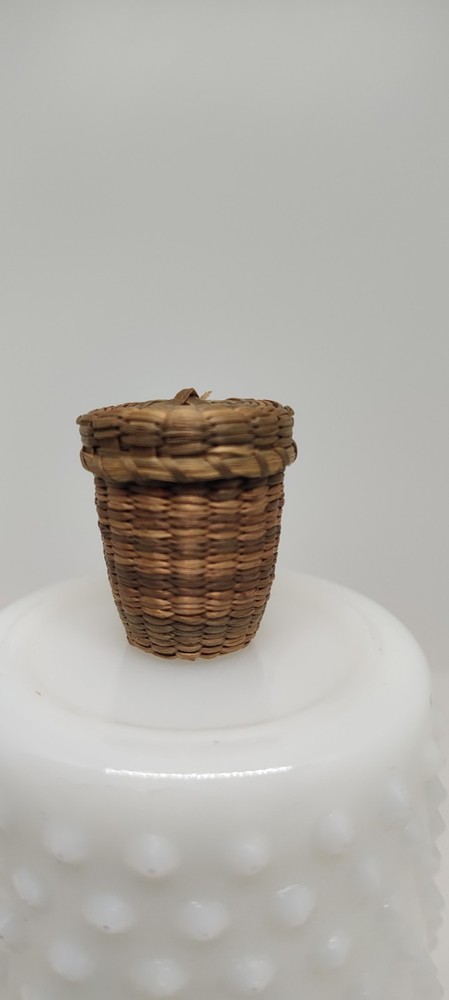 Antique Thimble Basket