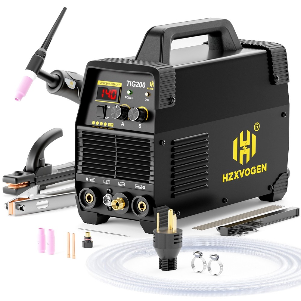 110V/220V High Frequency Stick 2-in-1 TIG Welder Machine with Post Gas Function