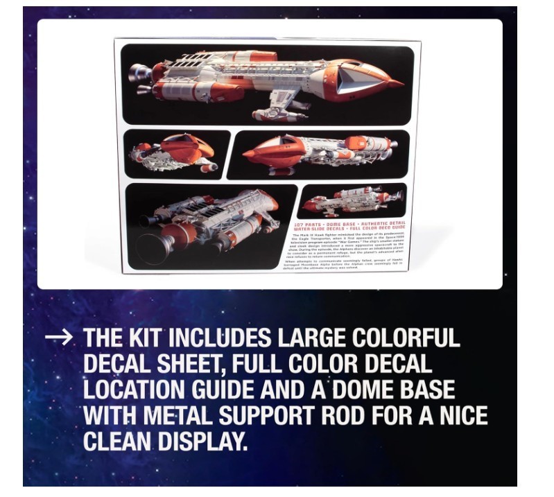 MPC Space: 1999 Hawk Mark IK 1/48 Model Kit