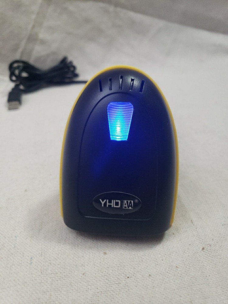 YHD AA Handheld USB Barcode Scanner with Cable Tested Working